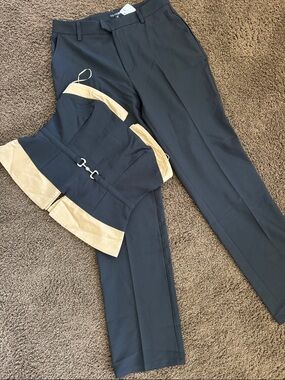 Fashion Nova Black Men's Dress Pants - Classic Straight Cut